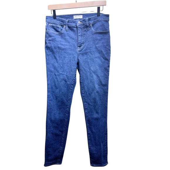 Madewell 9" Mid-Rise Skinny Jeans in Orland Wash: TENCEL™ Denim Edition, Size 29 - Picture 7 of 17